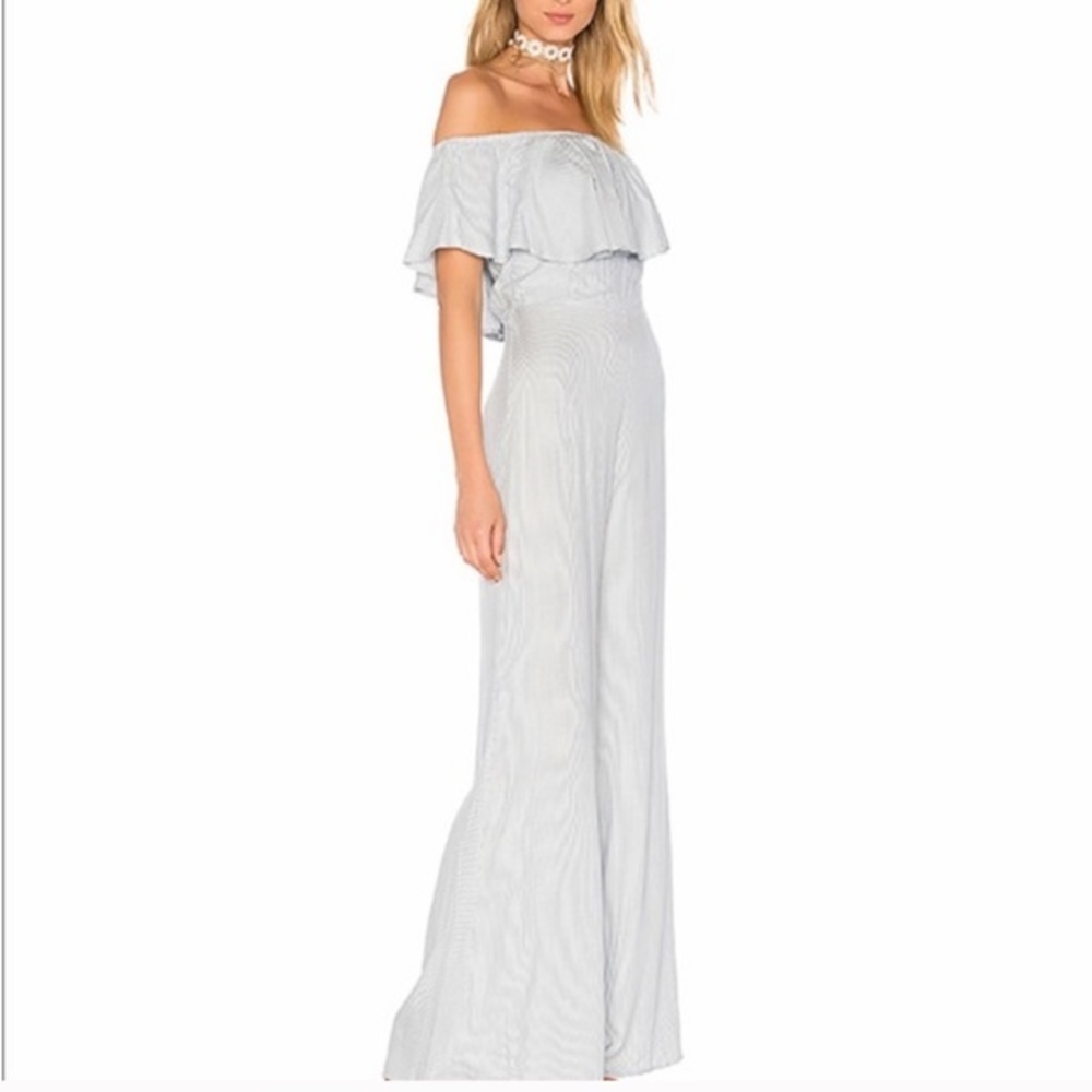 NWT Wildfox Harlow Jumpsuit Chambray - Picture 3 of 8